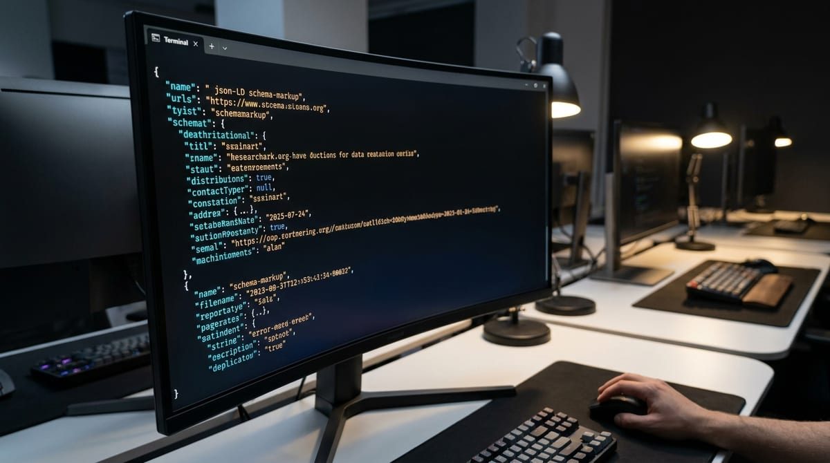 Custom schema markup code for local business entity recognition